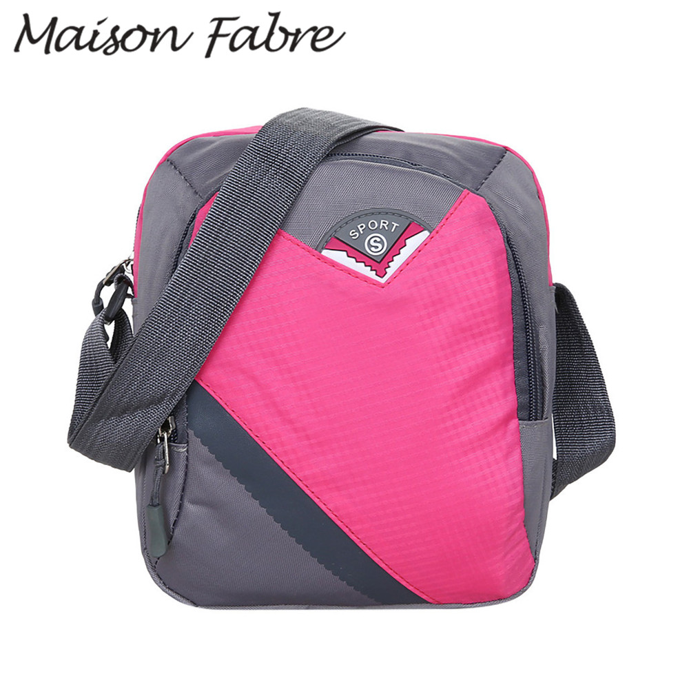 Maison Fabre Bag vrouwen mannen Nylon schoudertassen rits Waterdichte handtassen outdoor Grote Capaciteit tas Mode Dames handtassen: HT