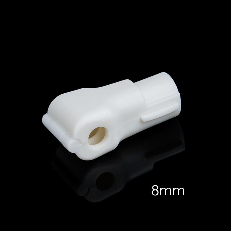 Colgador para exposición de bloqueo de parada, 102 Uds. EAS Security previene el bloqueo de parada, Anti robo, etiqueta europea para tienda minorista con separador magnético Lockpick: White Dia 8mm