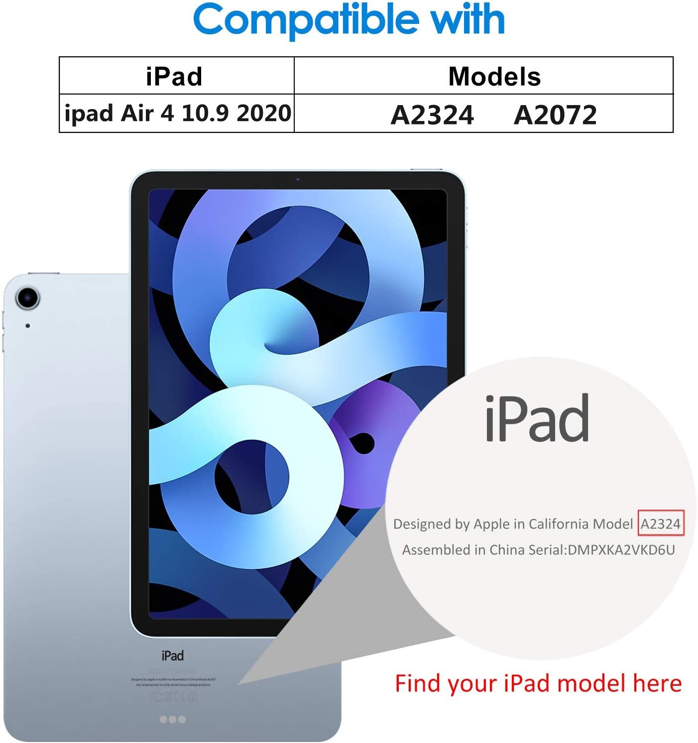 Osłona ekranu ze szkła hartowanego dla iPad powietrza 4 10.9 iPad 3 2 6 7 8th Pro 9.7 10.2 10.5 11 Cal Mini 5 7.9 Tablet folia ochronna: ipad Air 4 10.9