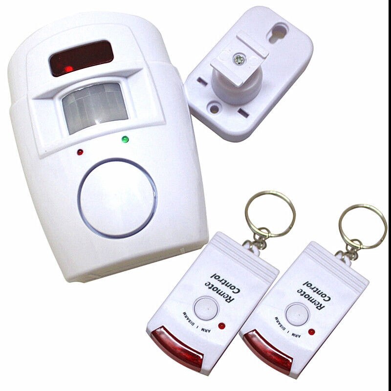 Thuis Alarm PIR Alert Motion Sensor Detector Draadloze Afstandsbediening Alarm Huis Guard Signalering Anti-diefstal Monitor Sensor