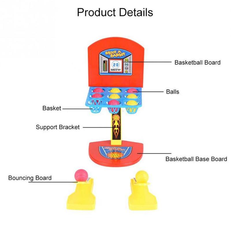 Kinderen Desktop Schieten Kleur Knikkers Basketbal Negen Vierkant Rooster Board Games Ouder-kind Interactie Vingertop Sport