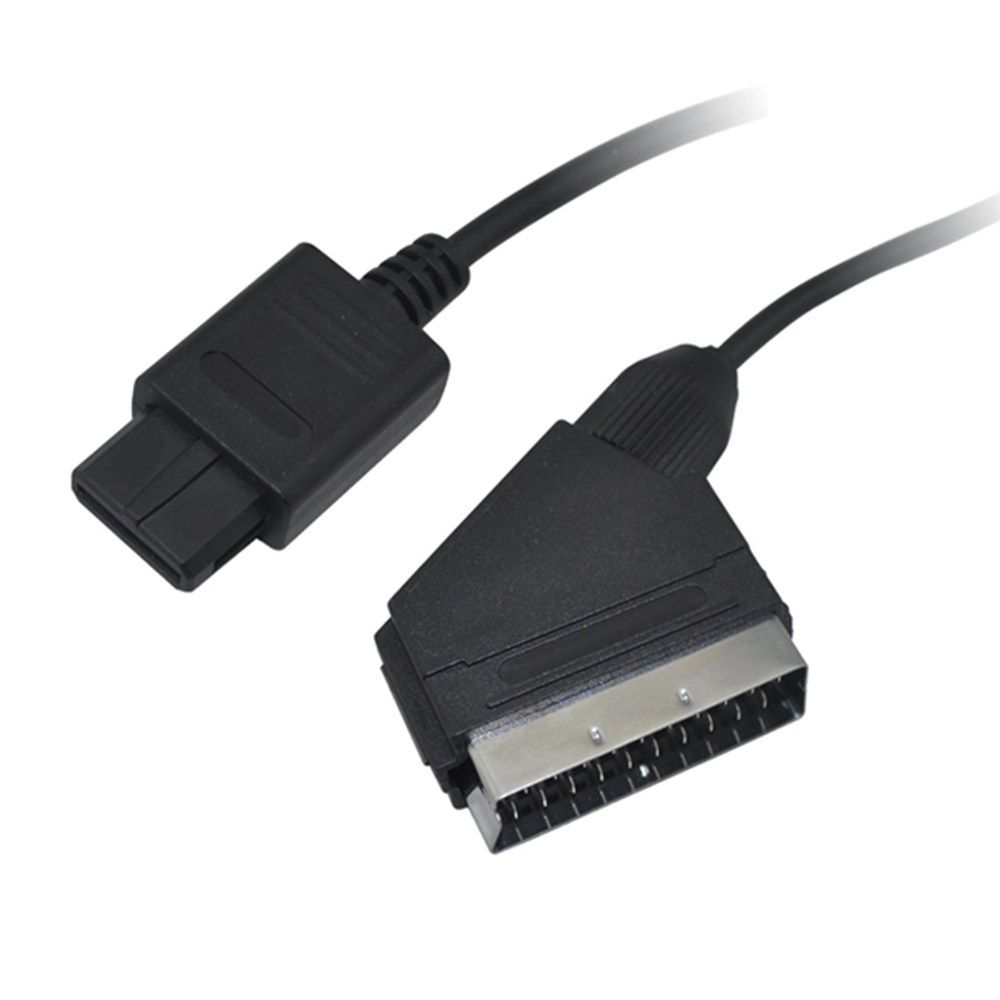 A/V Tv Video Game Kabel Scart Kabel Voor Snes Voor Gamecube En N64 Console Compatibel Met Ntsc Systeem