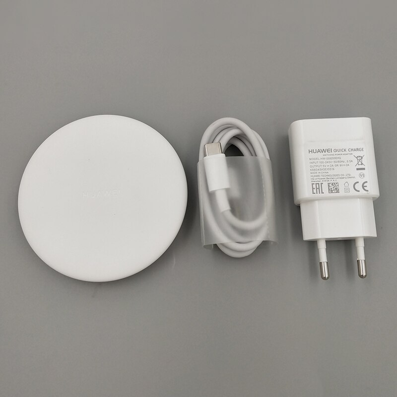 Huawei P30 Pro Draadloze Oplader 15W CP60 Quick Charge Voor Huawei Mate 20 Rs Mate 20 30 Pro Iphone X 8 Plus Xs Max Samsung S9 S10: wireless add EU set