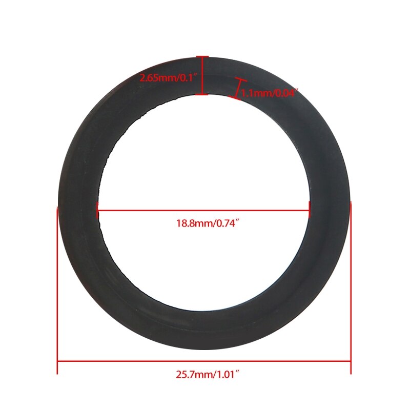 18.8mm Universal Cassette Tape Machine Belts Rubber Belt for Cassette Deck