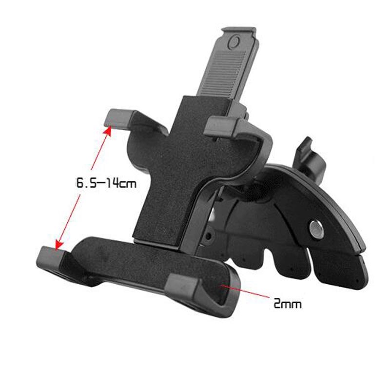 Soporte para teléfono móvil con ranura para CD de coche Universal para coche soporte de montaje automático soporte de ranura para reproductor de CD para teléfono móvil GPS