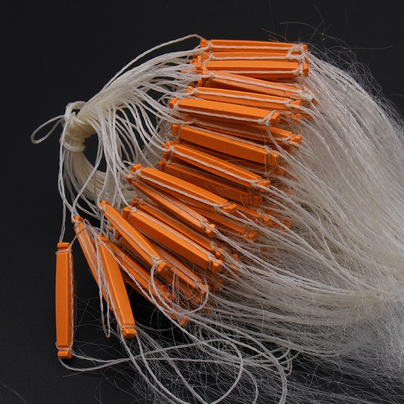 1.5 m*53m 3 Layers Multifilament fishing net height Fish Net Various Mesh Fishing Network Vivid-worlD YUMOSHI Brand