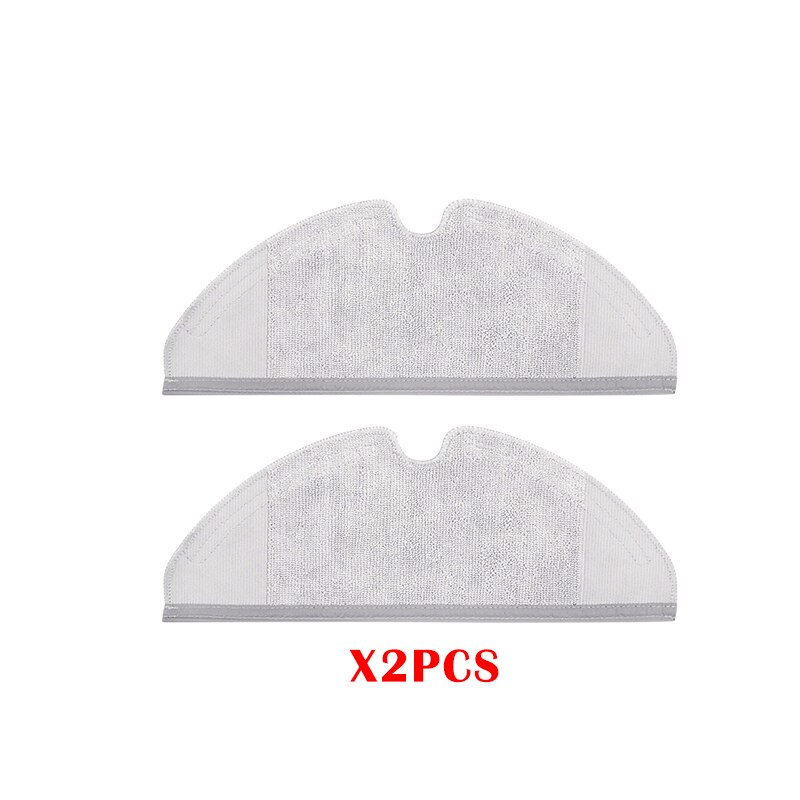 Accessoires pour aspirateur Roborock S5 Max S6 MAXV, brosse principale, vadrouille, chiffon, filtre HEPA de remplacement, pièces pour robot xiaomi S6 pure S50: WHITE