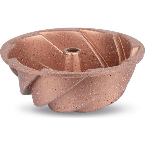 Molde de bolo de granito de fundição de alumínio thermoad vento rosa/ouro rosa
