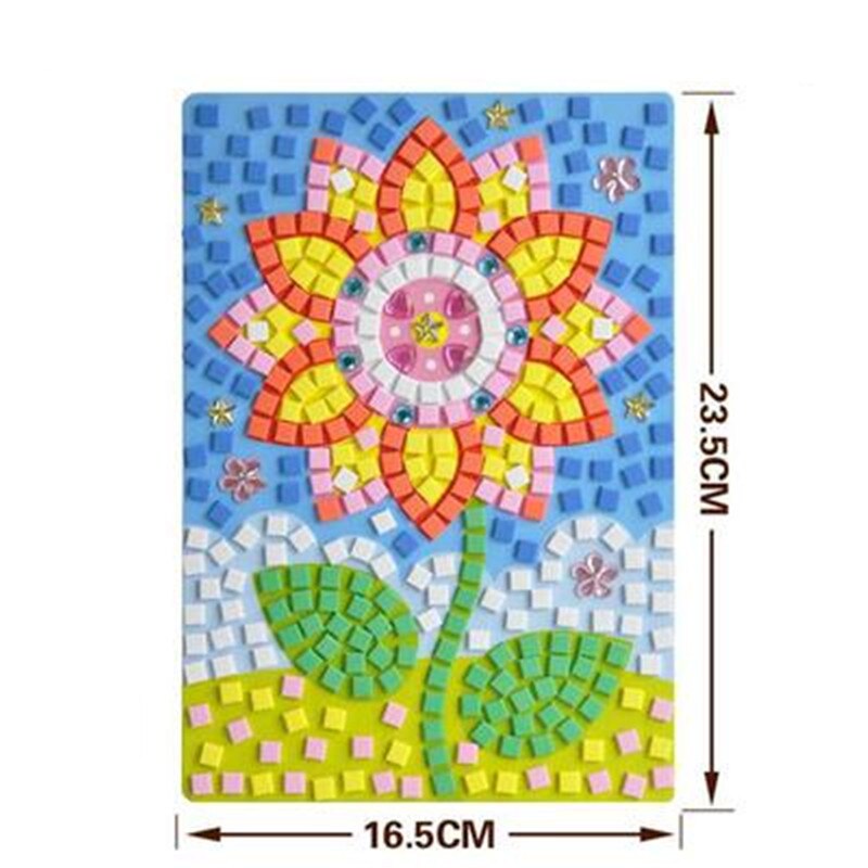 12 stili Possono Essere Scelgono Lotto 3D Mosaici Di Puzzle Creativo Sticker Gioco Animali di Trasporto Arti Del Mestiere per I Bambini Giocattolo Educativo giocattolo: Type 3