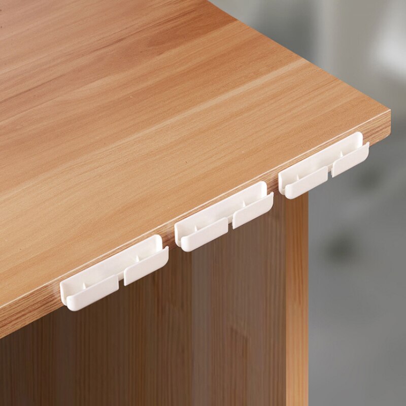 Cable Rack Buckle Hub Holder Desktop Data Cable Storage Clip Cable Organizer Transparent Black/transparent/white