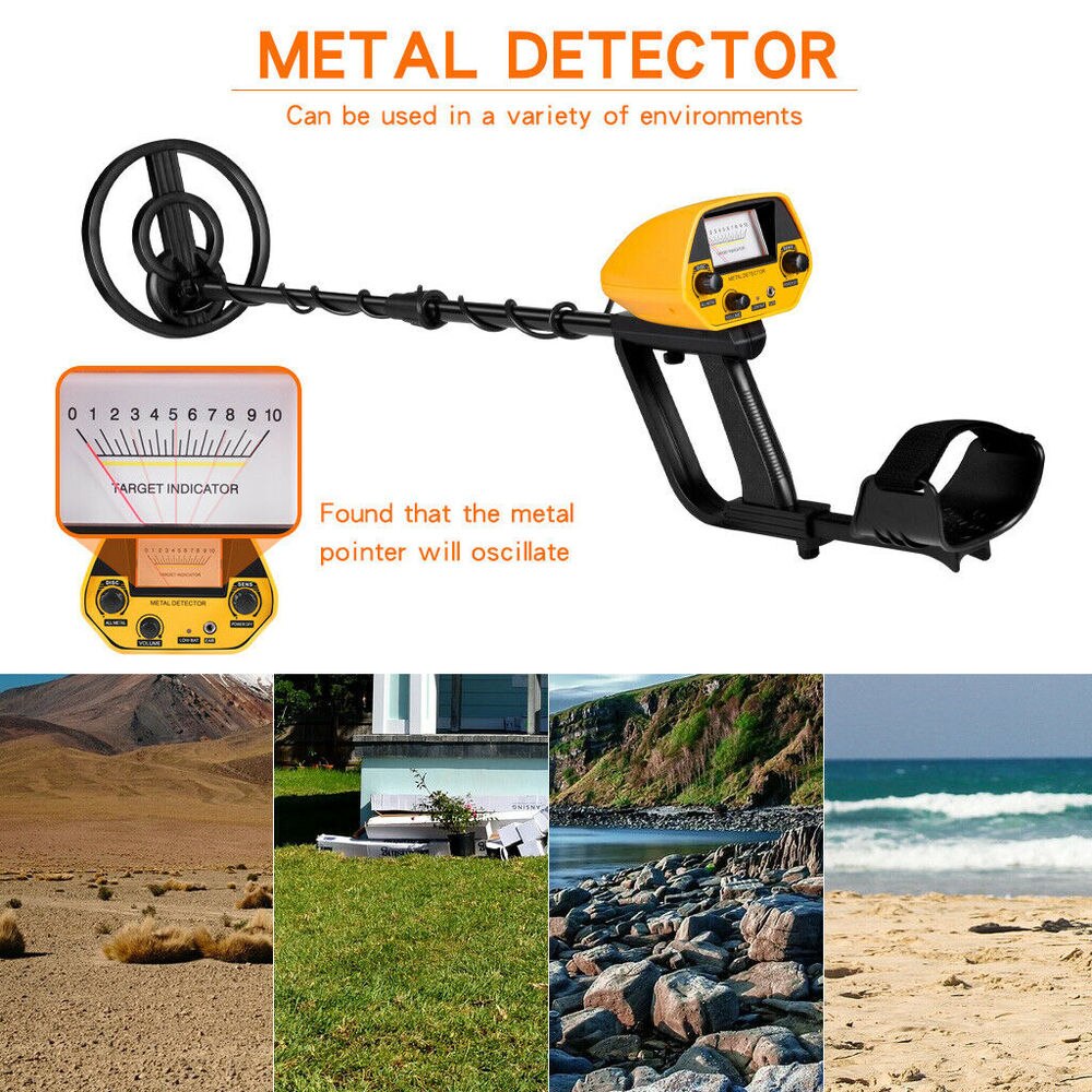 MD-5090 Metal Detector Detection Instrument Underground Metal Detector Metal Finder Gold Detector Hunter Treasure Gold Digger