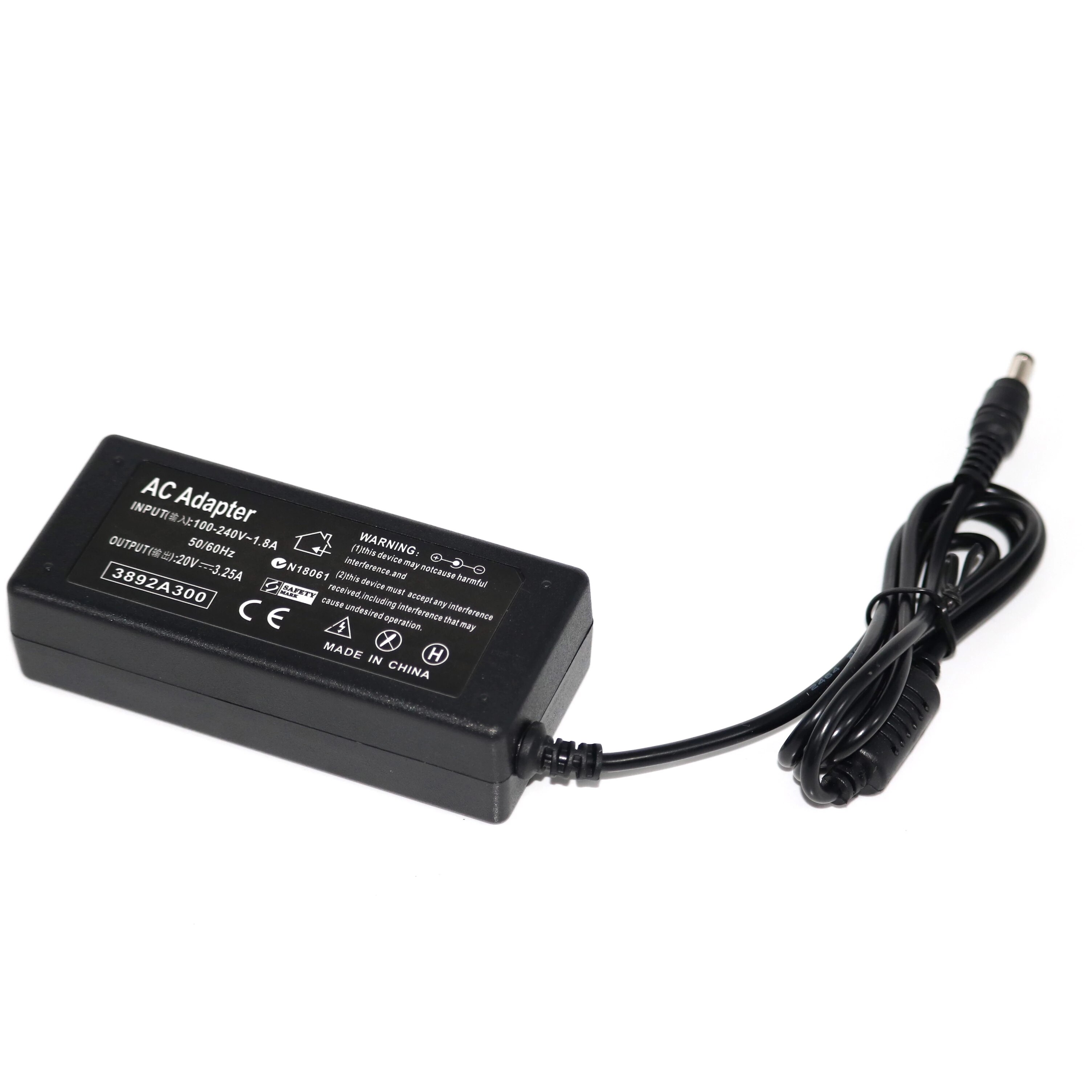 Adaptador de fuente de alimentación para portátil, cargador de 65W, 20V, 3.25A, para Lenovo ADP-65KH, B, CPA-A065, PA-1650-37LC, 36001651, IBM Notebook B560, B570