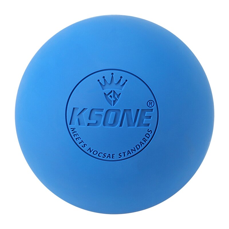 KSONE Massage Ball 6.3cm Fascia Ball Lacrosse Ball Yoga Muscle Relaxation Pain Relief Portable Physiotherapy Ball: Blue