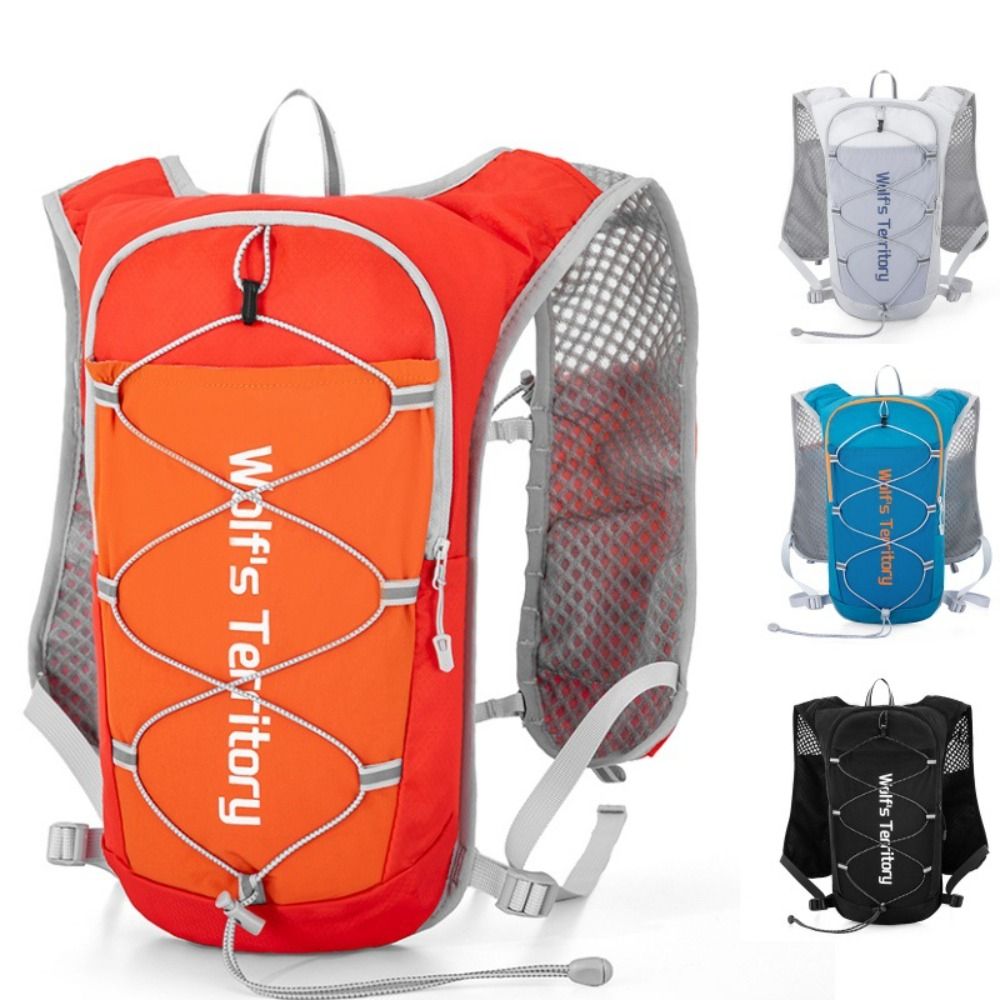 Ademende sportmarathonrugzak Waterdicht Ultralichte outdoor-wandelrugzak Meerdere zakken verstelbaar