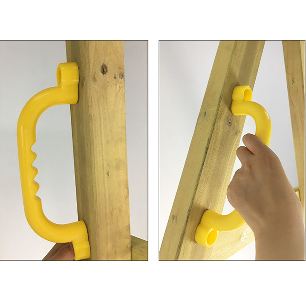 Playground Accessories Play Playhouse Grab Handle Bars Playroom Ladder Handles for Jungle Gym Backyard Playhouse Treehouse