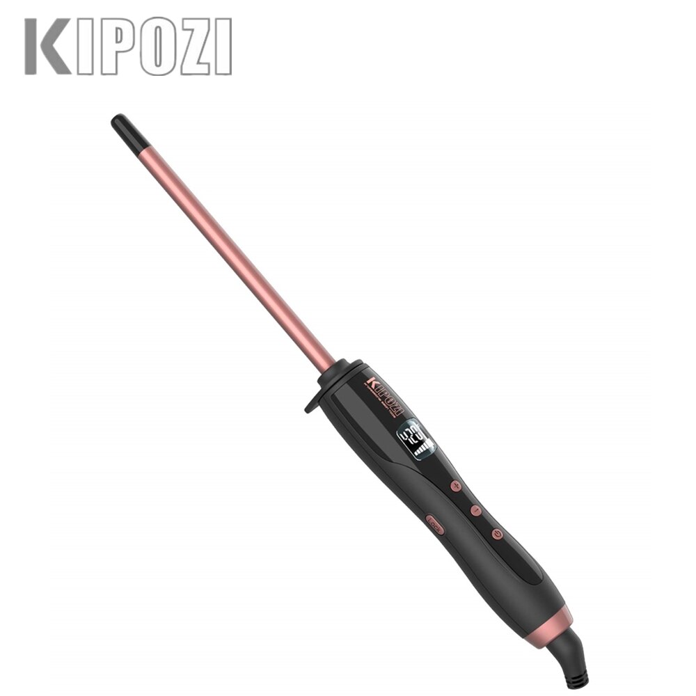 KIPOZI – baguette à friser fine 8mm, petit fer à friser pour cheveux courts et longs, baril en céramique, beauté des cheveux, 2022