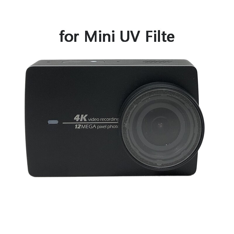 Protection de filtre CPL/UV couvercle d'objectif Mini pour Xiaomi Yi 2 4 K 4 K Plus accessoires de caméra d'action Sport Lite Xiaoyi