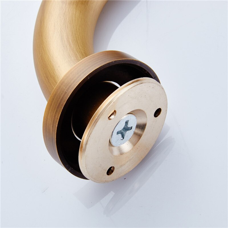 Barra de seguridad para baño, pasamanos para baño, barra de Material DE LATÓN antigua, soporte de mano para ducha,