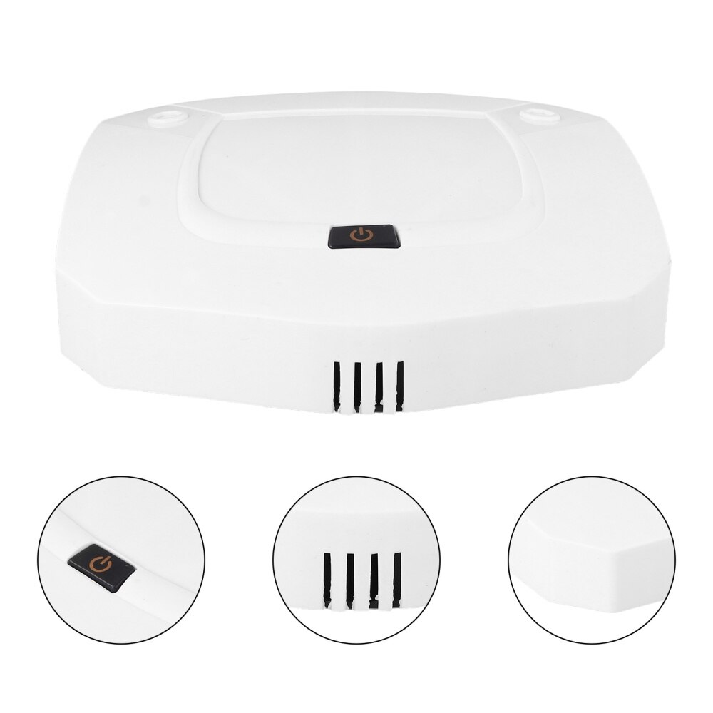 Mini Floor Mopping Robot Useful Mini Smart Clean Machine Home Floor Cleaner: White