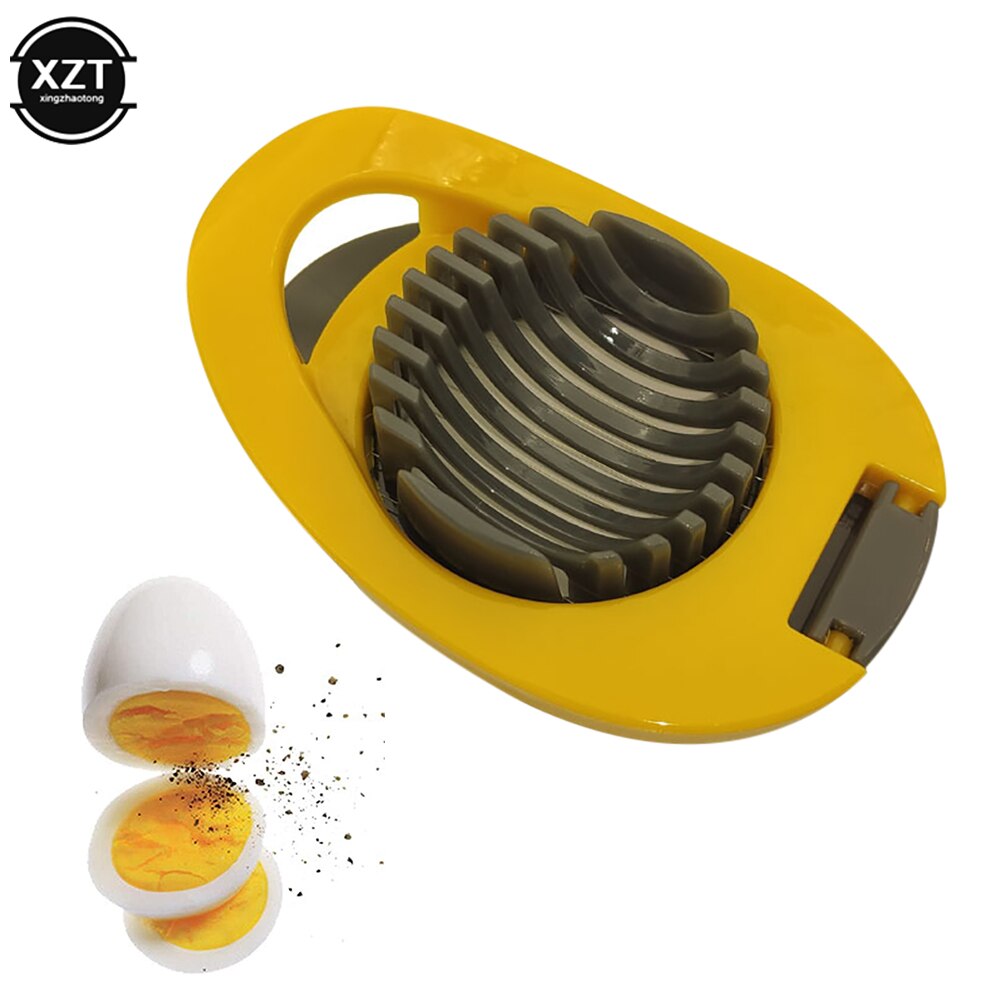 Multifunction Egg Slicers Section Cutter Divider Plastic Egg Splitter Cut Egg Device Kitchen Egg Tools