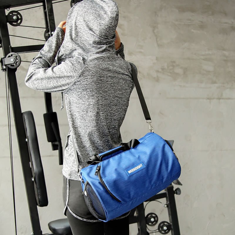 Bolsa de deporte de entrenamiento impermeable de 30L para hombres con bolsillo para zapatos, equipaje de viaje, bolsas de lona, bolso de fitness, bolsa de viaje