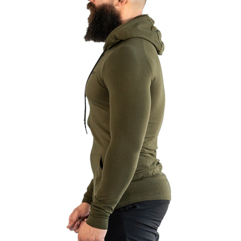 Herfst winter Mannen Gym Hoodies Fitness Bodybuilding Sweater Trui Sportkleding Mannelijke Workout Capuchon Kleding