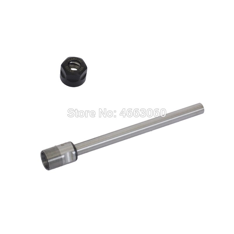 1 piezas de procesamiento profundo CNC mango recto varilla de extensión de 8mm C8 ER8 C8 ER11 8 MM collet chuck para fresadora CNC