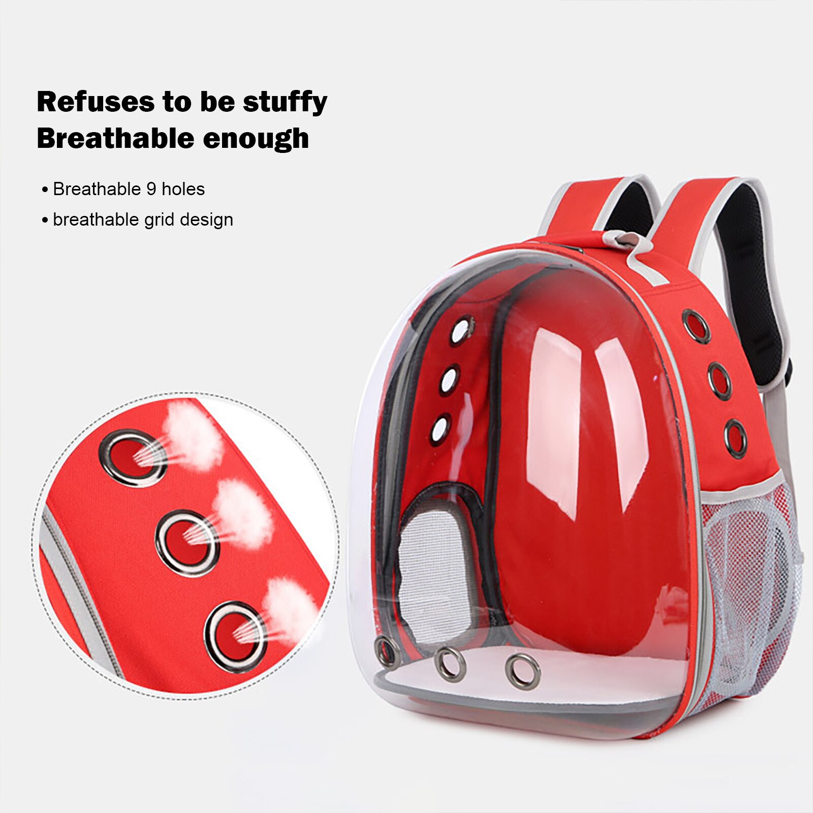 Pet Transport Bag Carrying For Cats Travel Carrier Bags Breathable Pet Space Capsule Cat Bubble Backpack Travel Space Capsule