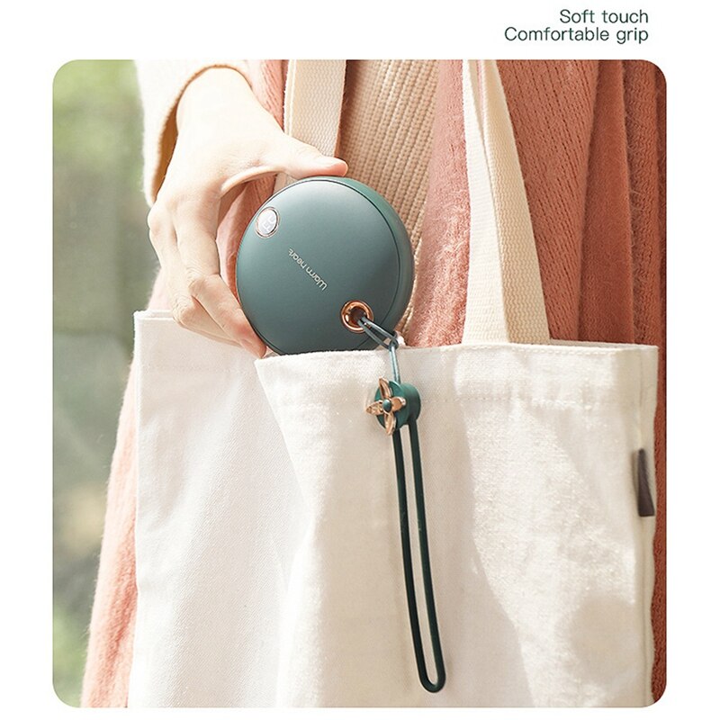 Hand Warmer Heater Powerbank 5000Mah Power Bank Portable Charger For Samsung Iphone 11 Power Bank