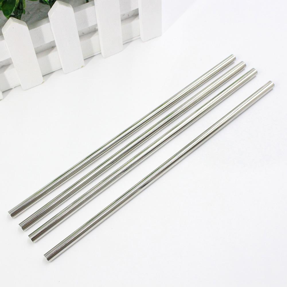1 Pc Reusable Straw Pipette Suction Metal Stainless Steel Drinking Straws Pipe Straight Bent Tube Events Party Bar Accessories