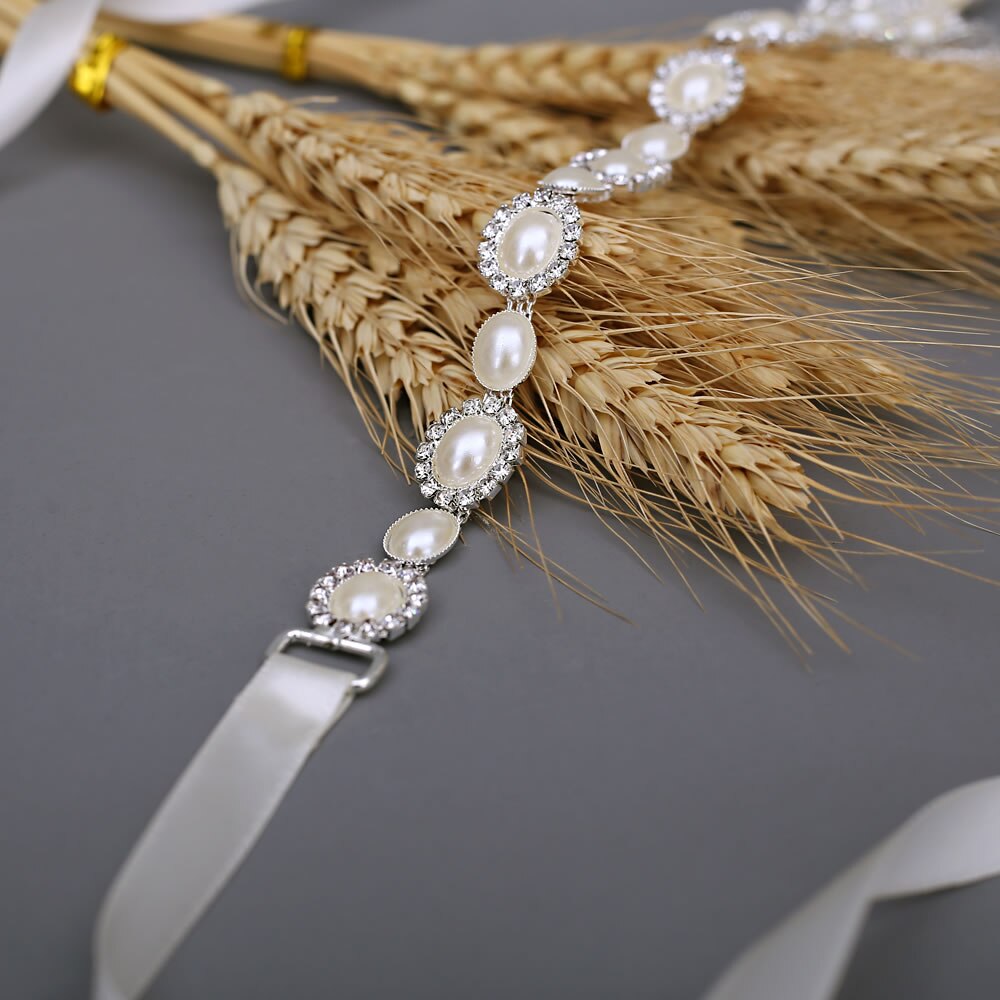 Wedding Sash Zilveren Bloemen Oostenrijkse Crystal Wedding Sash Vrouwen Bridal Rhinestone Riem Voor Bruid Jurk Sieraden Meubi