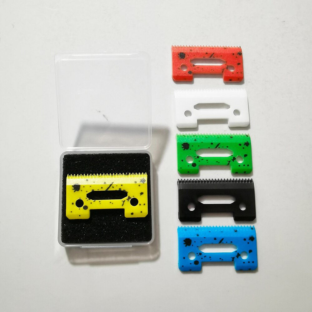 2 Holes Ceramic Blade Cutter Clipper Replacement Blades for Wahl 8148 Clipper