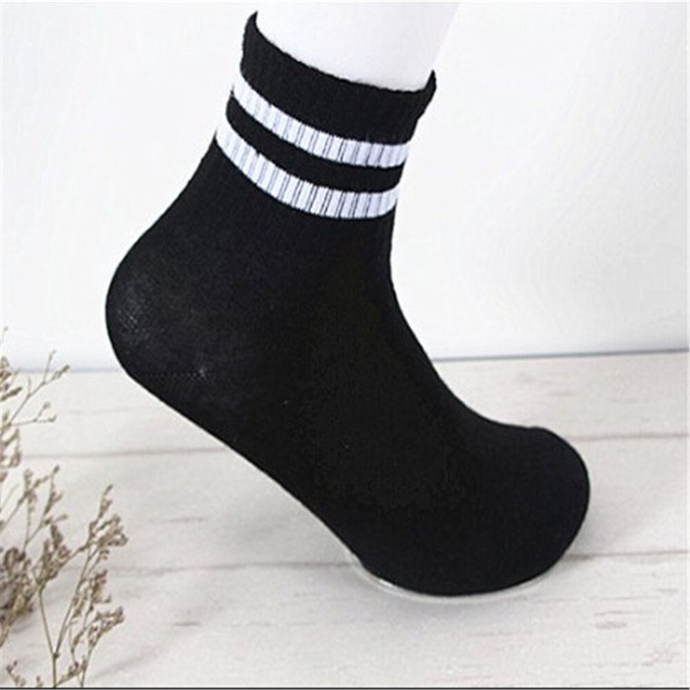 2022 1pair 100% Cotton Socks Casual Sports Women Socks Men Socks Couples Socks Sport Sock: black