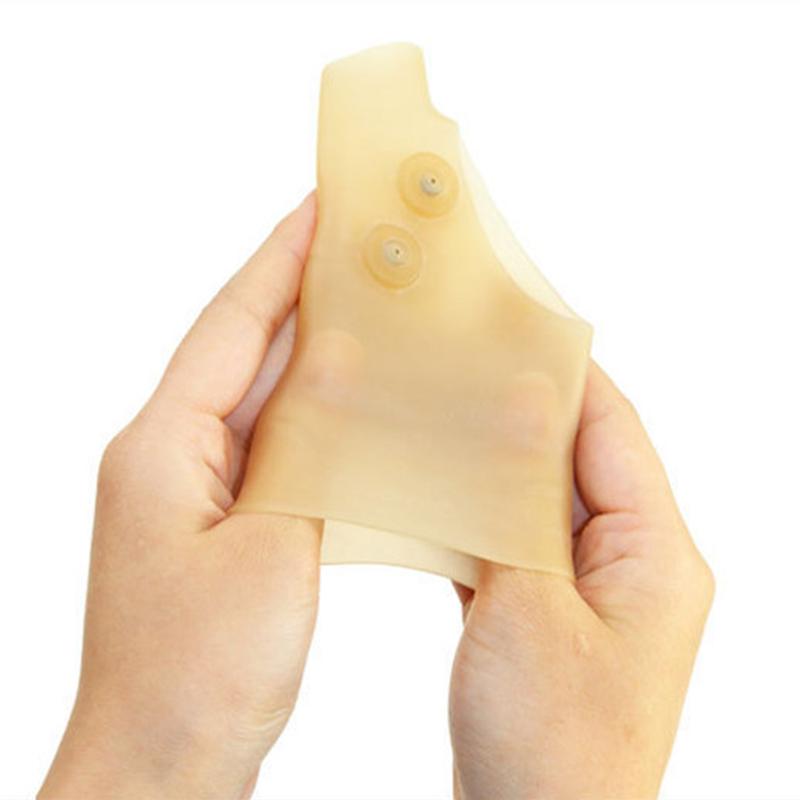 1 Paar Magnetische Therapie Pols Hand Duim Handschoenen Waterdichte Elastische Siliconen Polssteun Brace Met Duim Gat Voor Hand