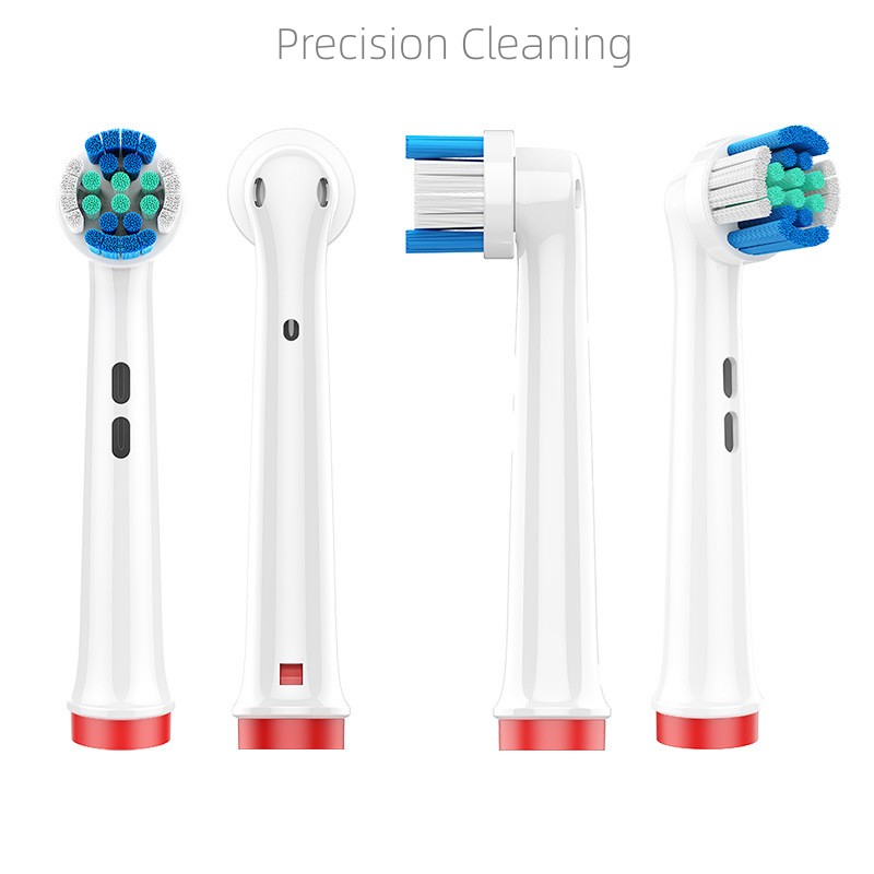 4Stck Dupont Borsten Elektrische Zahnbürste Köpfe Zähne Aufhellen/Tägliche Reinigung/Präzision Reinigung/Weiche Pflege Zähne funktion Für Oral B: Gold