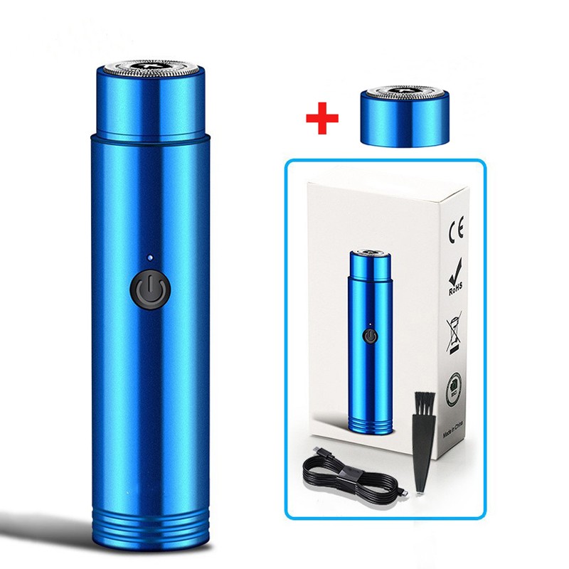 Mini Electric Shaver head Replacement portable universal Men's wet and dry Beard trimmer Round shaver Rotary head