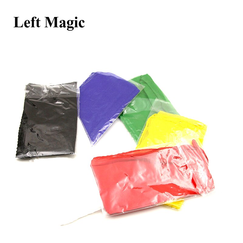 30*30cm kleurrijke zijden sjaals goocheltrucs leren & onderwijs magische zijde voor close-up magie prop  e3136