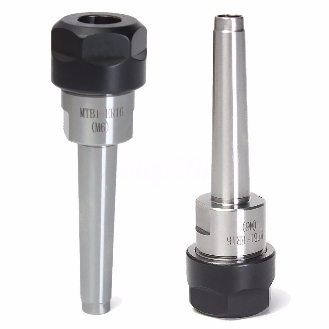 ER16 Collet Chuck Holder W/ MT1 Shank Morse Taper M6 CNC Milling Lathe Tool