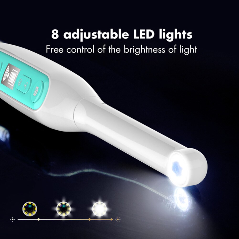 Wifi Draadloze Intraorale Camera Hd Led Licht Tanden Inspectie Endoscoop Tandarts Oral Video Tools Voor Iphone Android