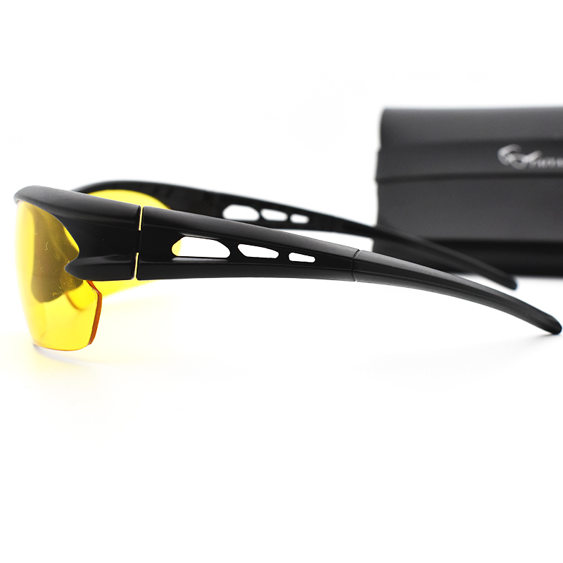 Night Vision Glasses For Driving Protective Gears Goggles Yellow Lens Ultra light Frame Sunglasses Anti-glare Cycling Glasses