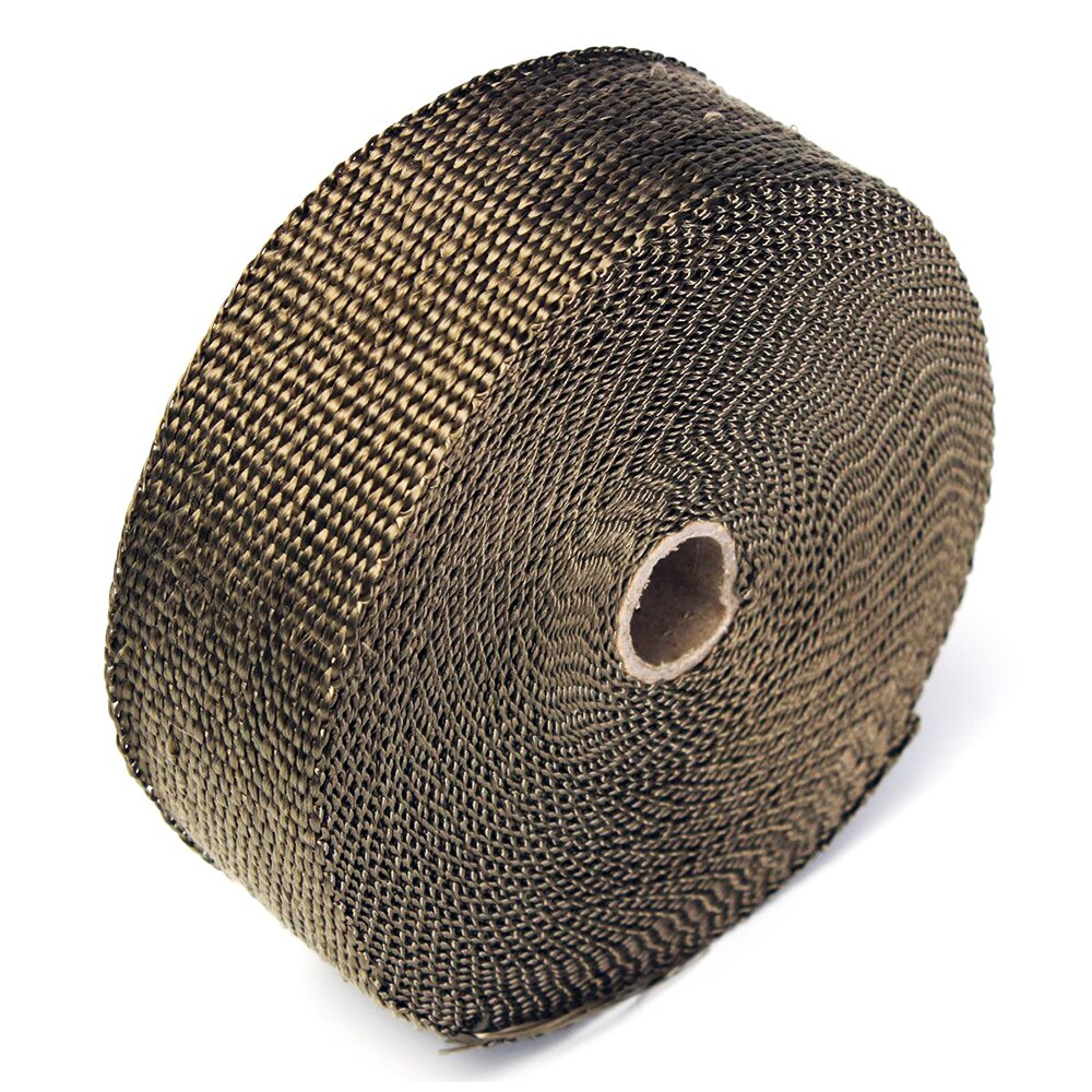 Universal Thermal tape for exhaust manifold (Muffler) to 1200 degree, flame retardant tape (5 cm * 5 m/10 m/15 m)