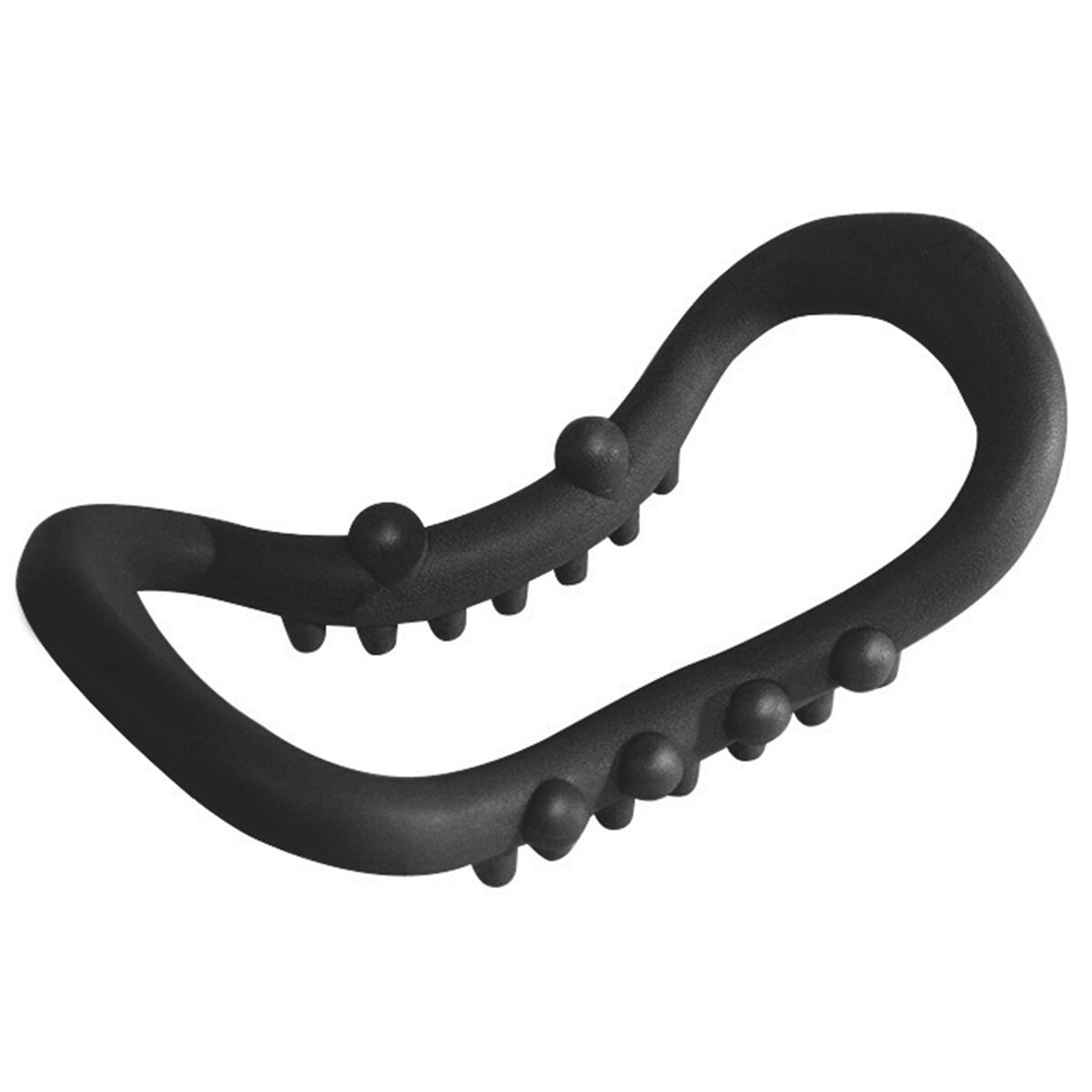 Yoga Ring - Pilates Bodybuilding Exercise - Fascia Massage Workout Tool: Black