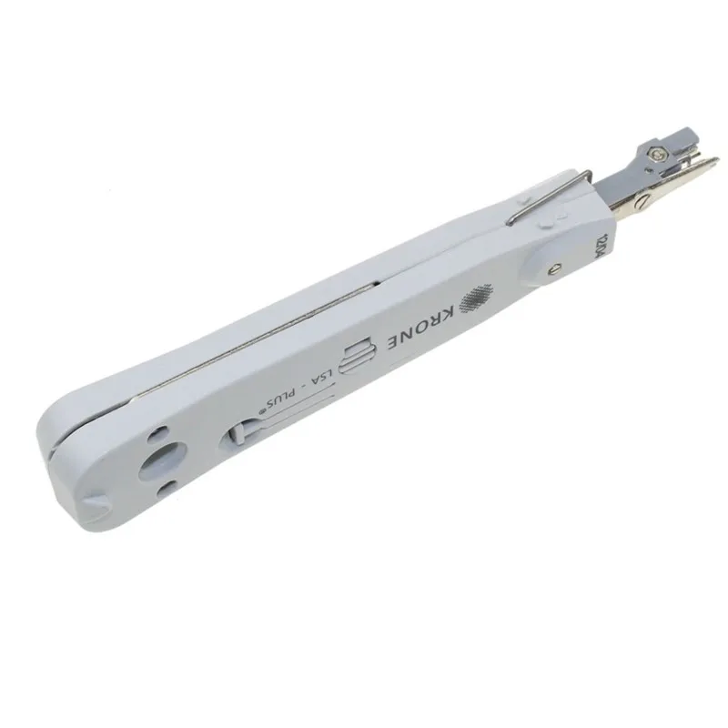 Silver KRONE LSA-Plus Punch Down Tool Kit with Sensor for Telecom Phone RJ11 Wire Ethernet Network Cat5 RJ45 Cable