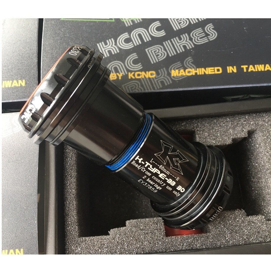 Adaptador KCNC BB86 BB92 BB30 PF30, convertidor a 24mm, ajuste de prensa, soporte inferior 68mm 68/73MM 86MM 89,5 92MM bb Shell ROAD XC, platos y bielas
