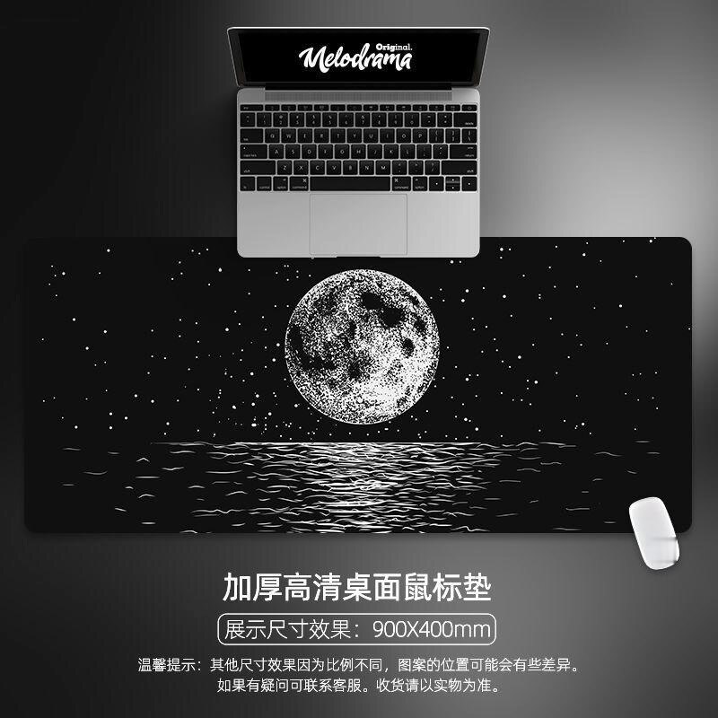 Mouse Pad Cute Desk Mats Kawaii Desk Pad Kawaii Mouse Pad Deskpad for Home Computer Keyboard Gaming Office Accessories 80x30cm