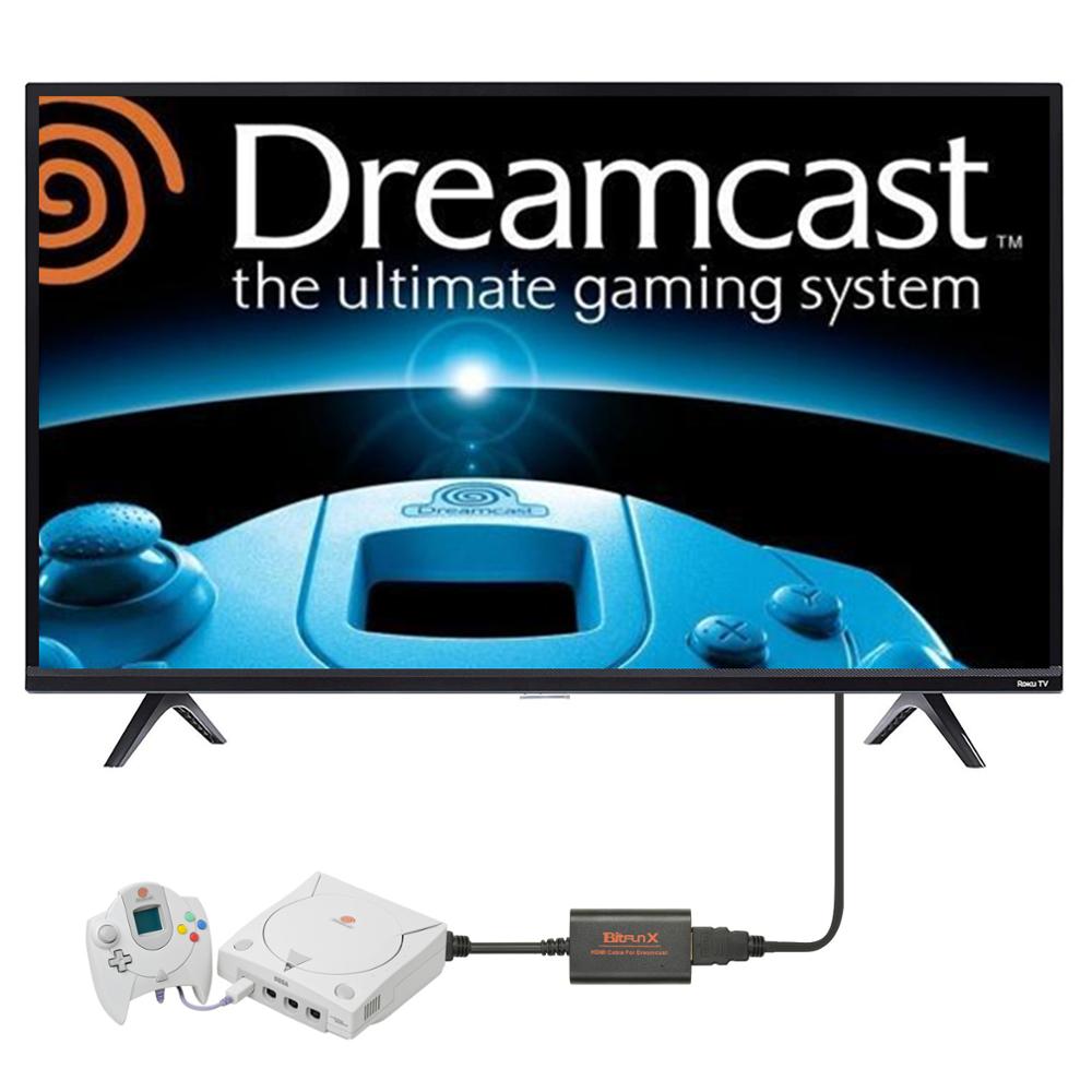 High Definition HDMI Adapter for Sega Dreamcast Consoles HDMI/HD-Link Cables Game Link Cable