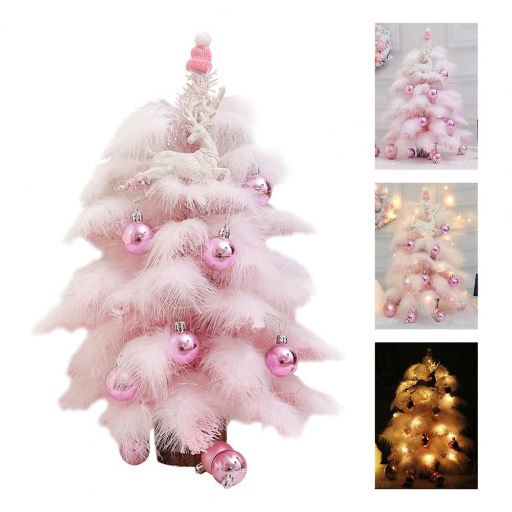 45cm Christmas Tree LED Light Fine Workmanship PVC Artificial Table Top Christmas Tree Artificial LED Light Xmas Tree for Home