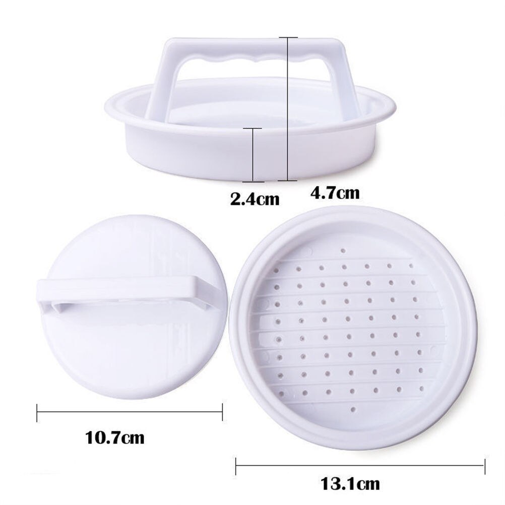 Utensilio de cocina redondo para hacer hamburguesas, máquina para hacer carne, prensa de carne, utensilios de cocina, Bar, comedor, herramientas de cocina