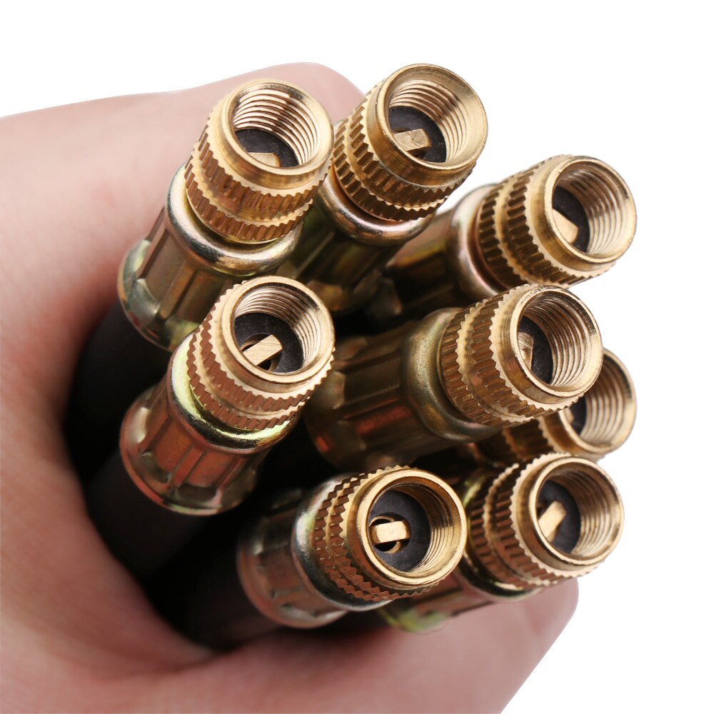 Dysza ze stali nierdzewnej/gumy dla Xiaomi Mijia skuter M365 rozszerzony zawór opony Adapter dysza skuter elektryczny MTB narzędzie rowerowe