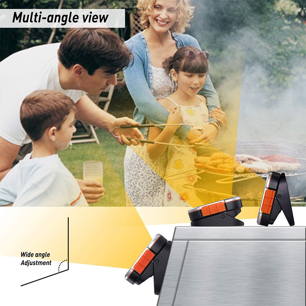 AidMax WR01 Digital kabellos BBQ Fleisch Thermometer Grill Ofen Thermomet Mit Edelstahl Sonde Kochen Küche Thermometer